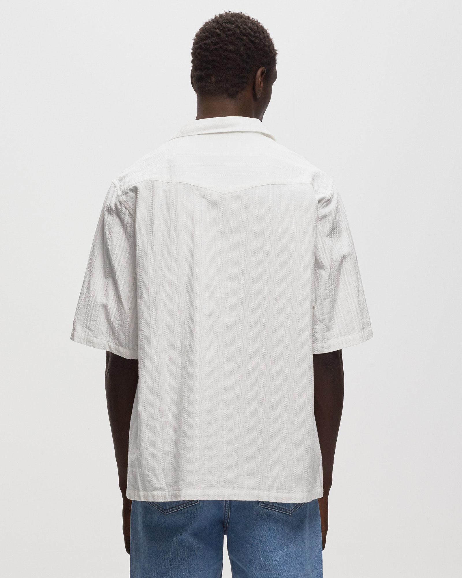 EREN SHORTSLEEVE SHIRT JAP COTTON LACE