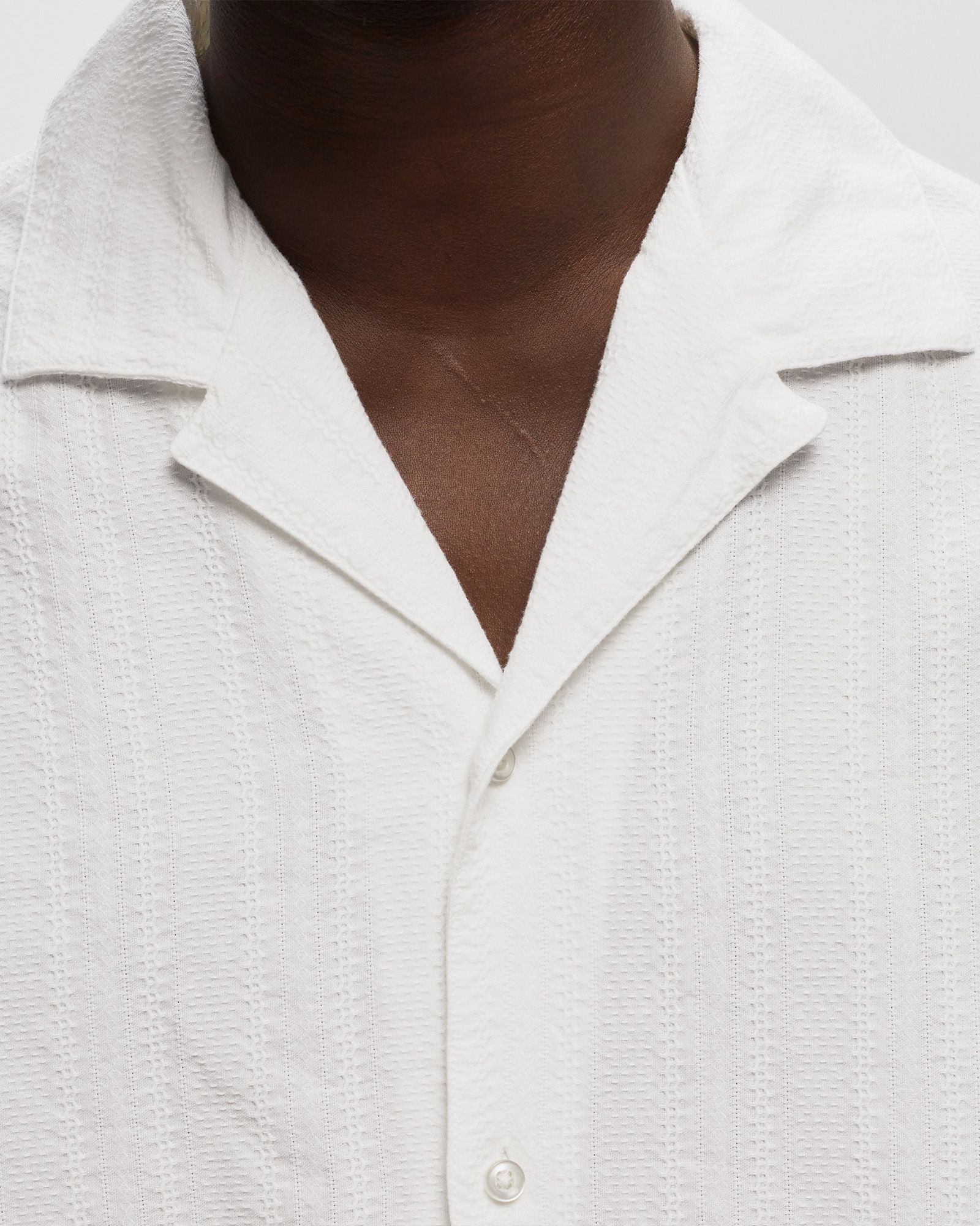 EREN SHORTSLEEVE SHIRT JAP COTTON LACE