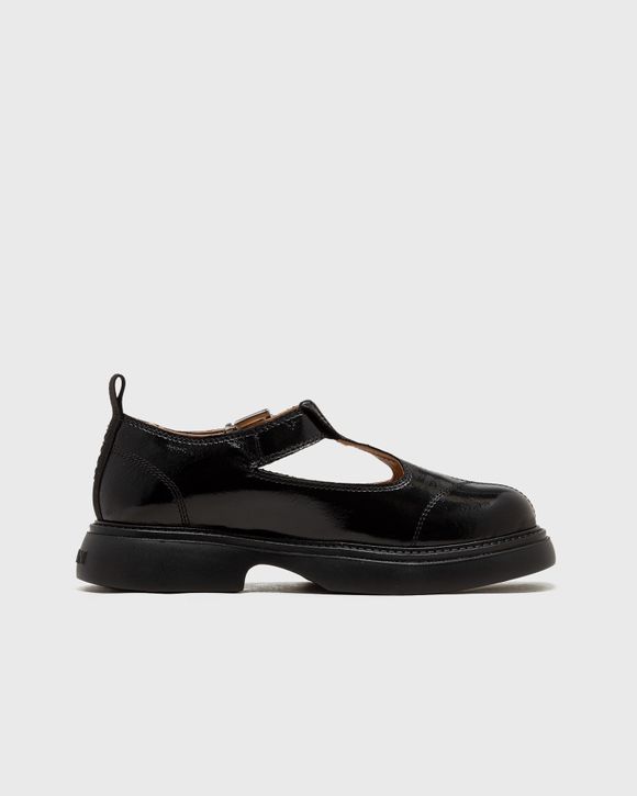 ★Ganni★ Everyday Butterfly Mary Jane Flat Shoes Black Yell Everyday Butterfly Mary Janes