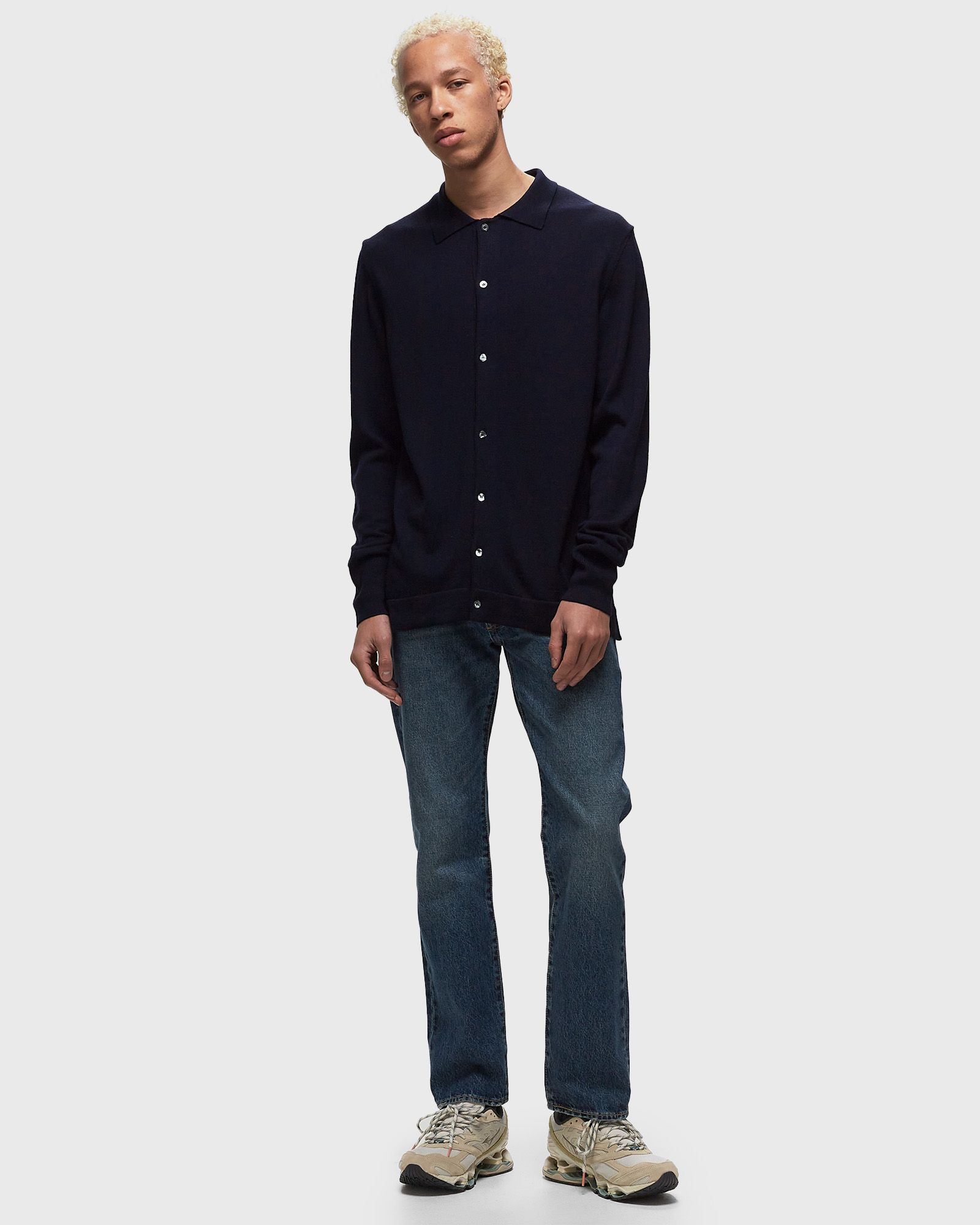 BRENT POLO ITALIAN MERINO WO KNITWEAR