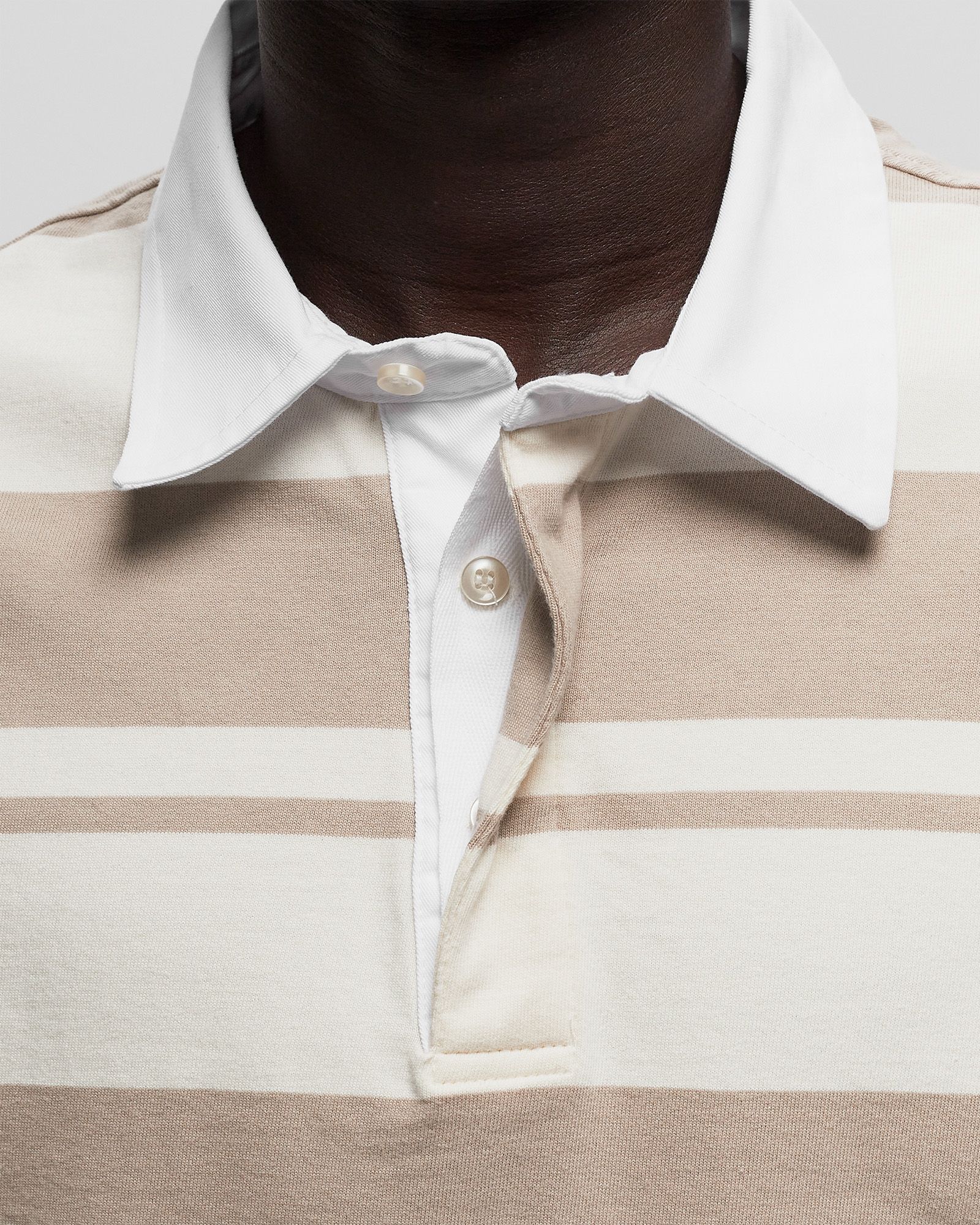 RYKER POLO STRIPED ORGANIC CO