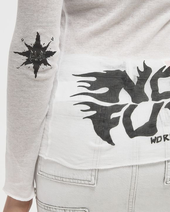 WMNS BLACK SUN FINE RIB LONGSLEEVE