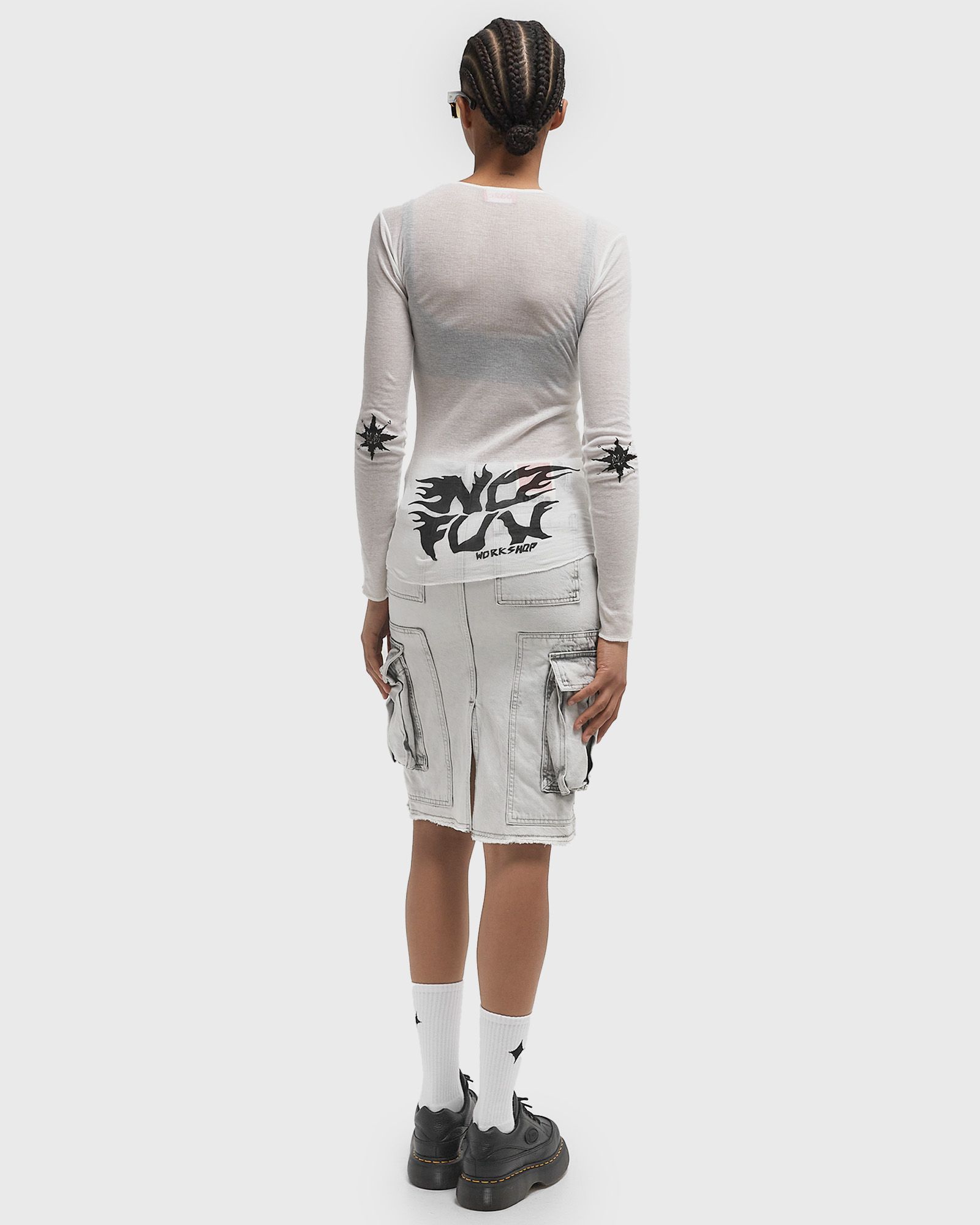 WMNS BLACK SUN FINE RIB LONGSLEEVE