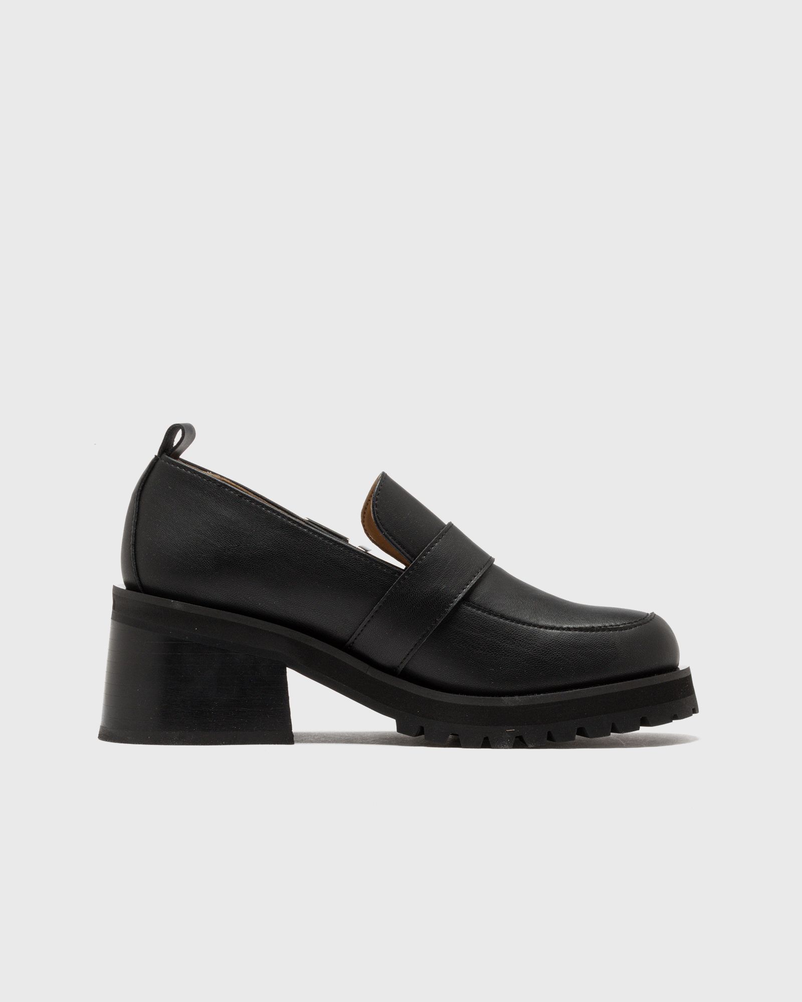 Feminine Buckle Platform Loafer