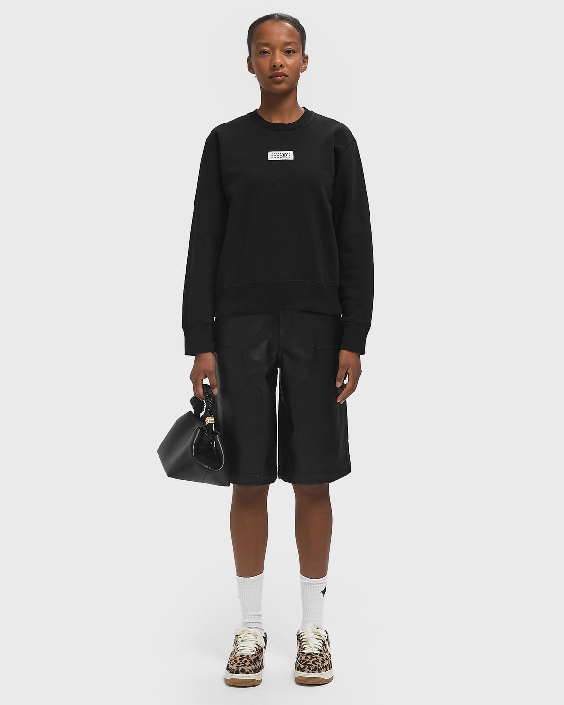 Maison Margiela MM6 SWEATSHIRT Black | BSTN Store