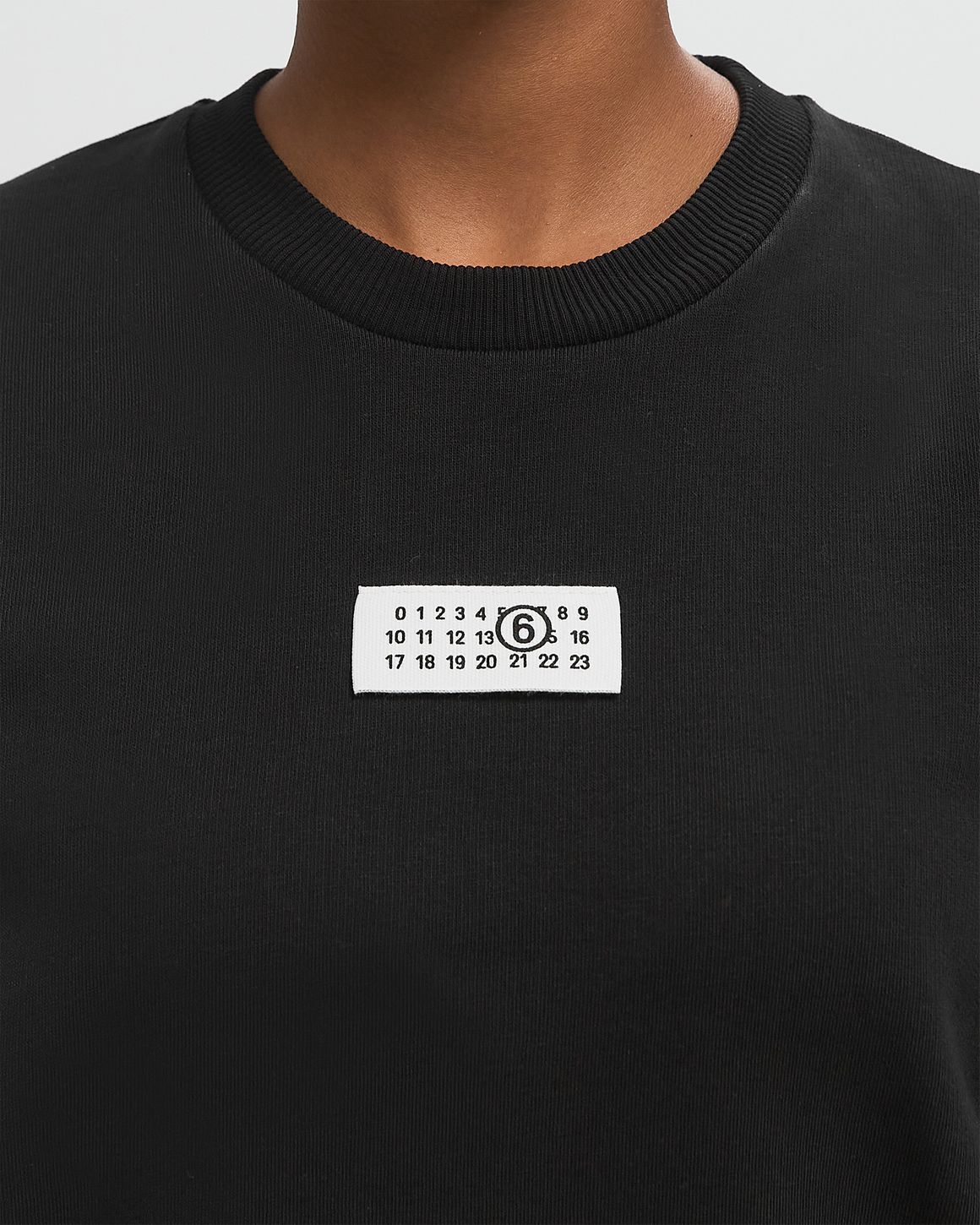 Maison Margiela MM6 SWEATSHIRT Black | BSTN Store