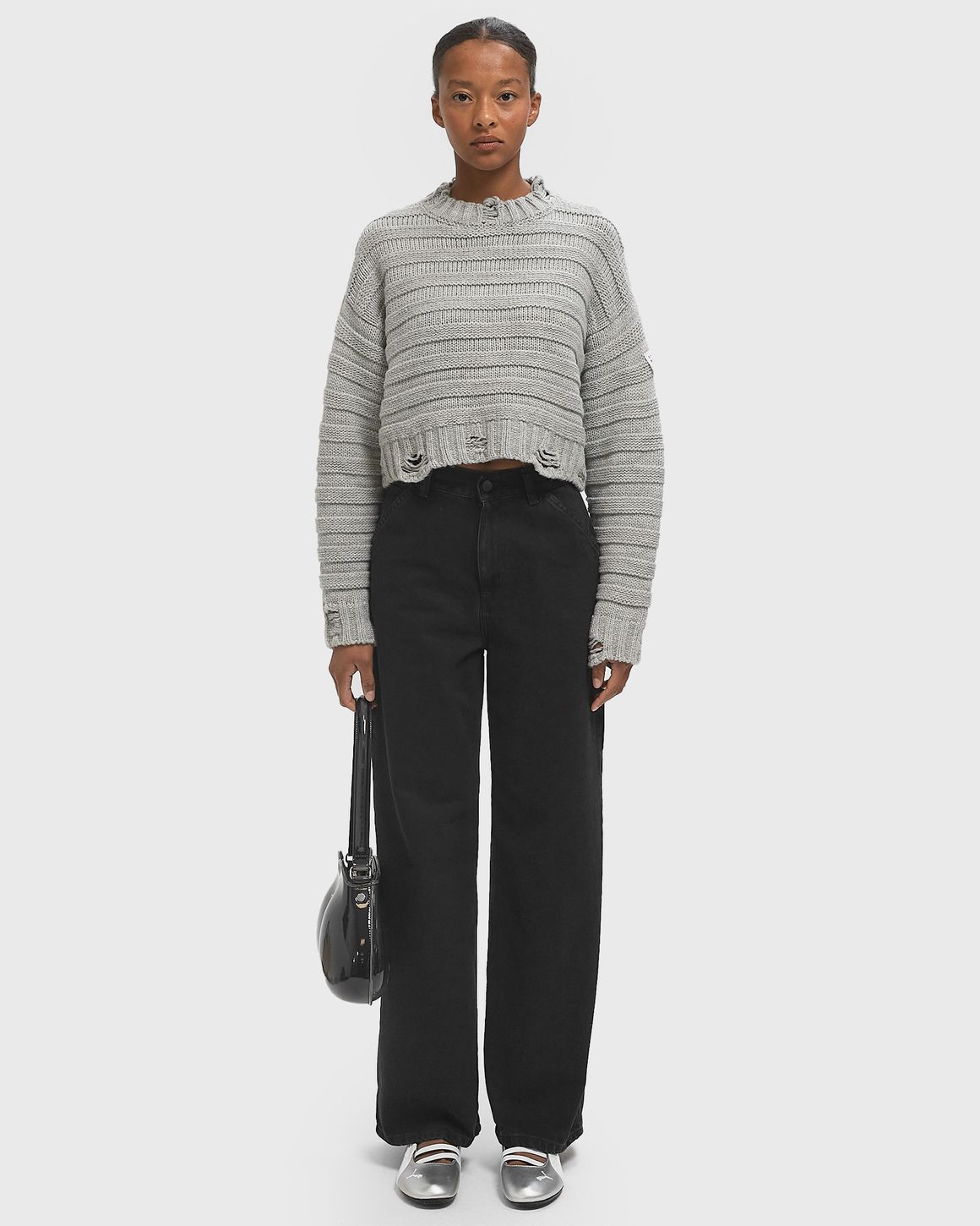 Maison Margiela MM6 CREWNECK Grey | BSTN Store