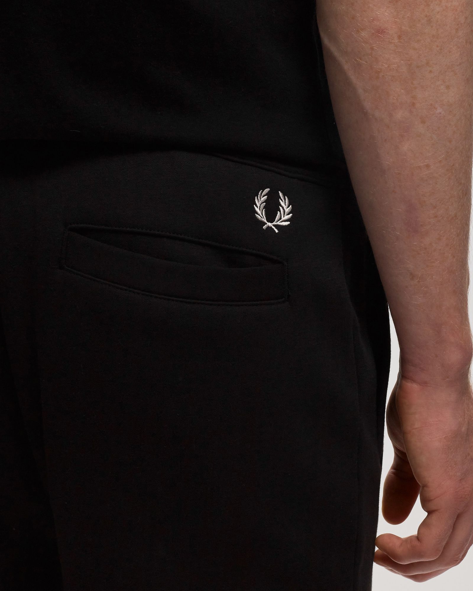 Embroidered Sweat Short