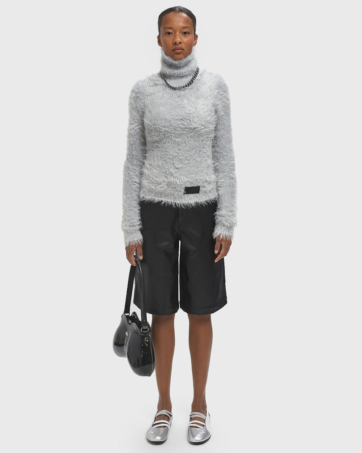 MM6 マルジェラ　Nylon pullover Maison Margiela MM6 PULLOVER Grey | BSTN Store