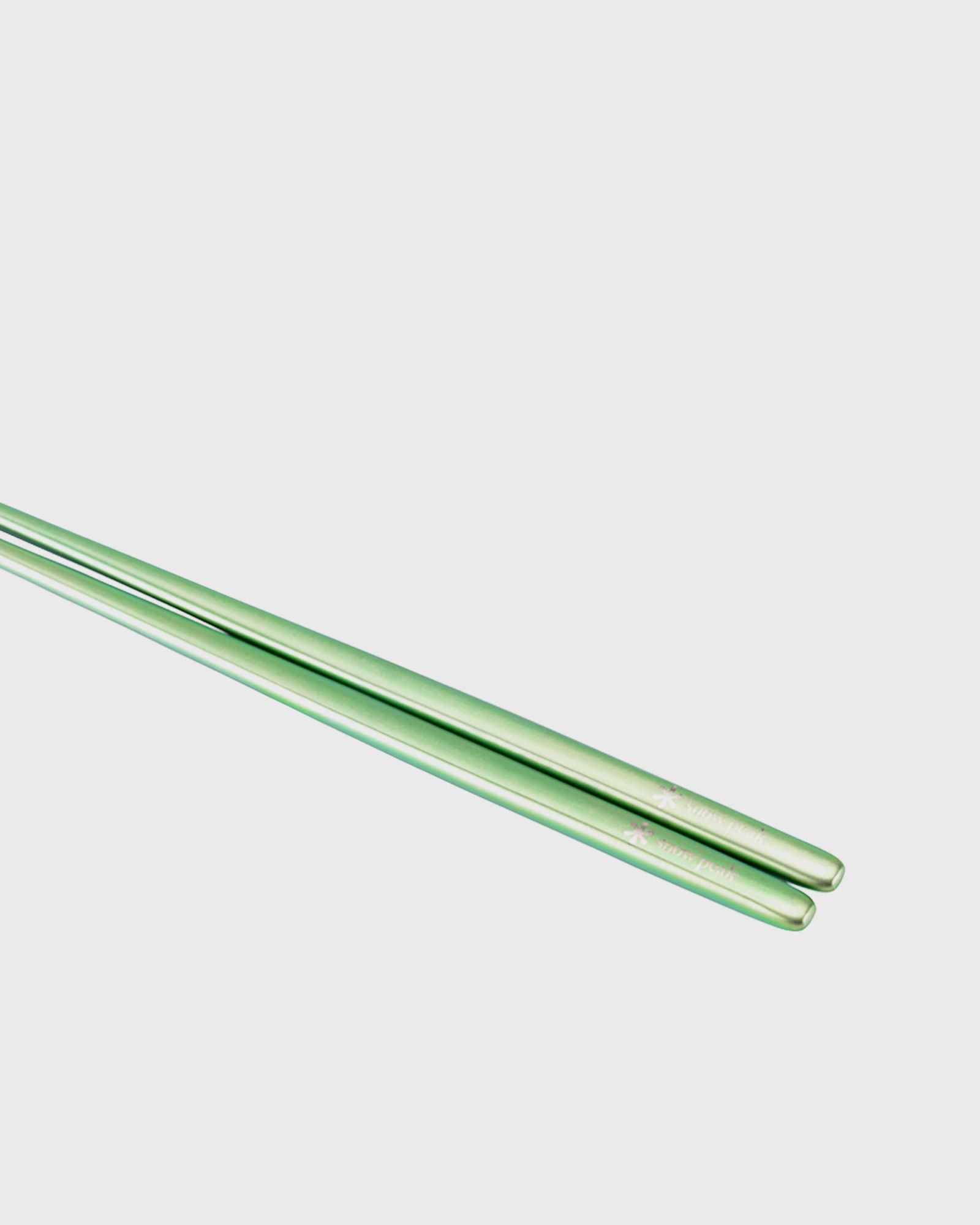 Titanium Chopsticks Green