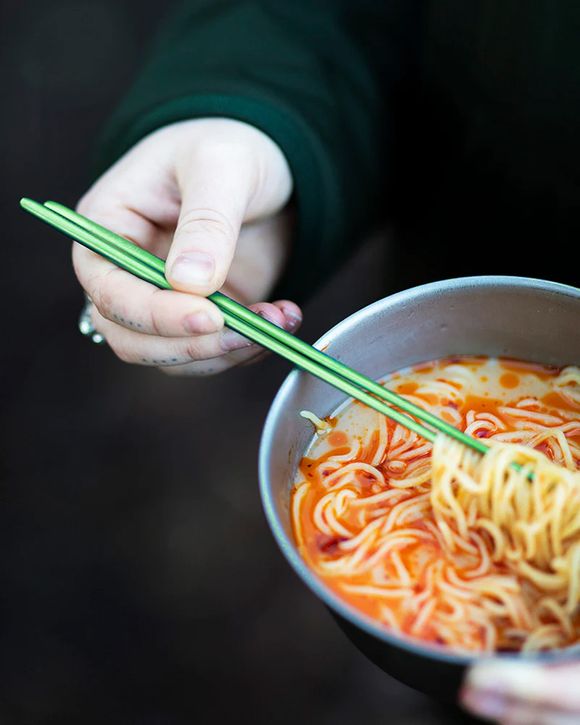 Titanium Chopsticks Green