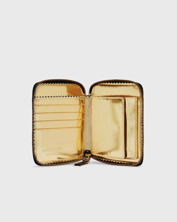 Comme des garcons gold wallet clearance