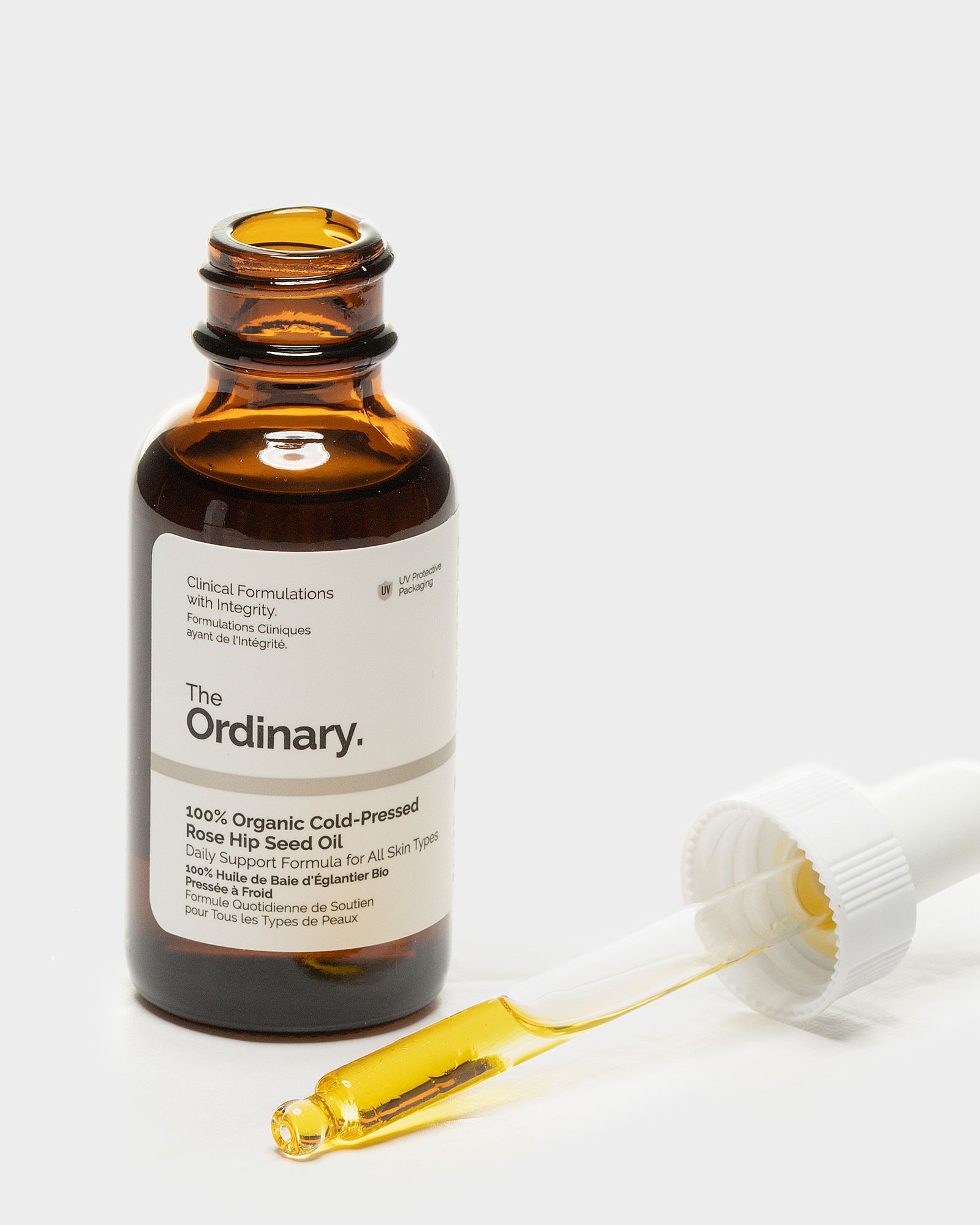 100% Organic Cold-Pressed Rose Hip Seed Oil - 30ml