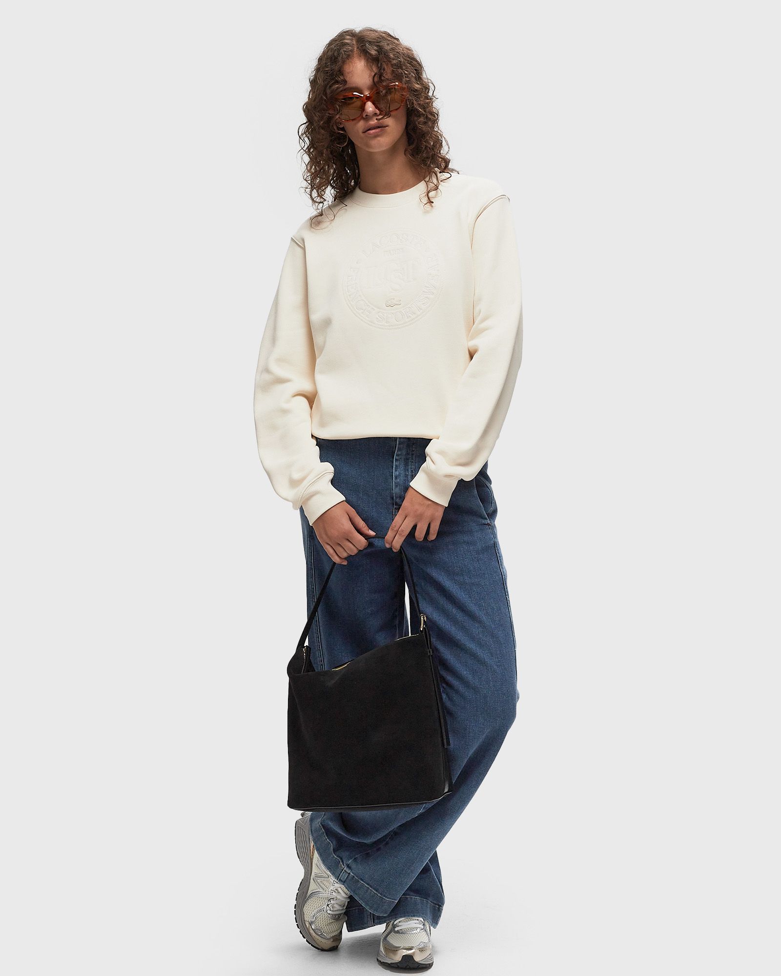 EMBROIDERED FLEECE SWEATSHIRT