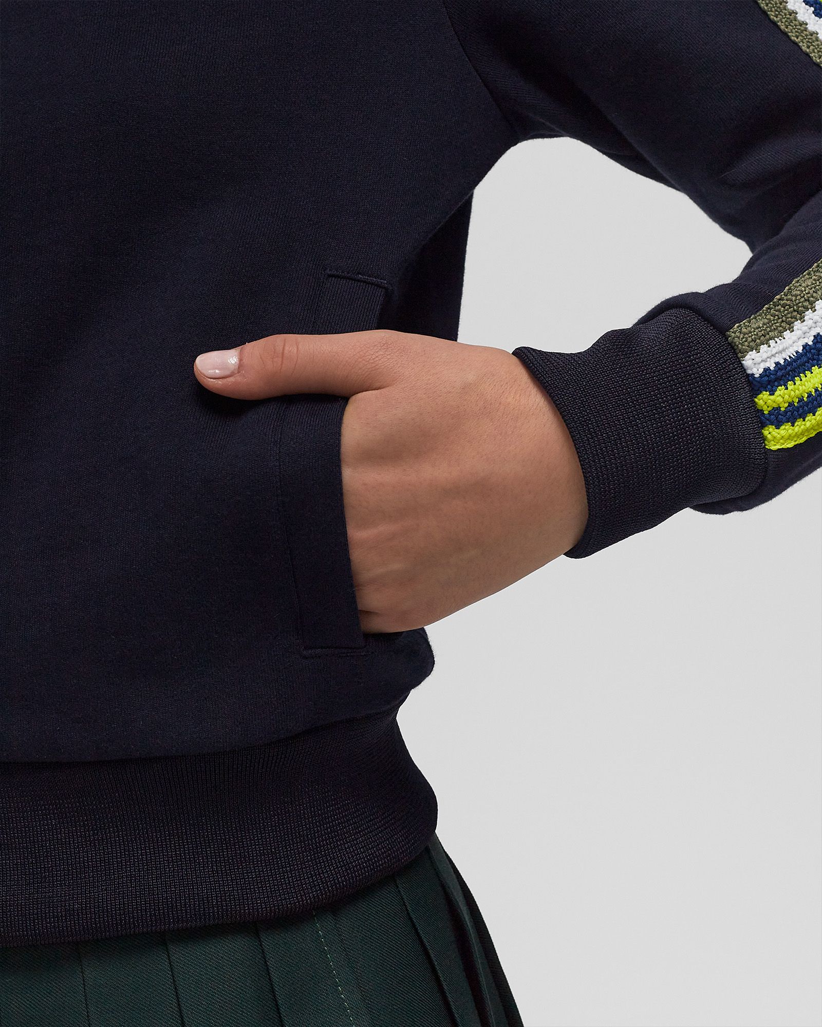 FRENCH MADE PARIS ZIPPED TRACK JACKET