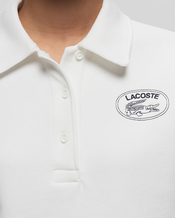 RELAXED FIT EMBROIDERED POLO SWEATSHIRT