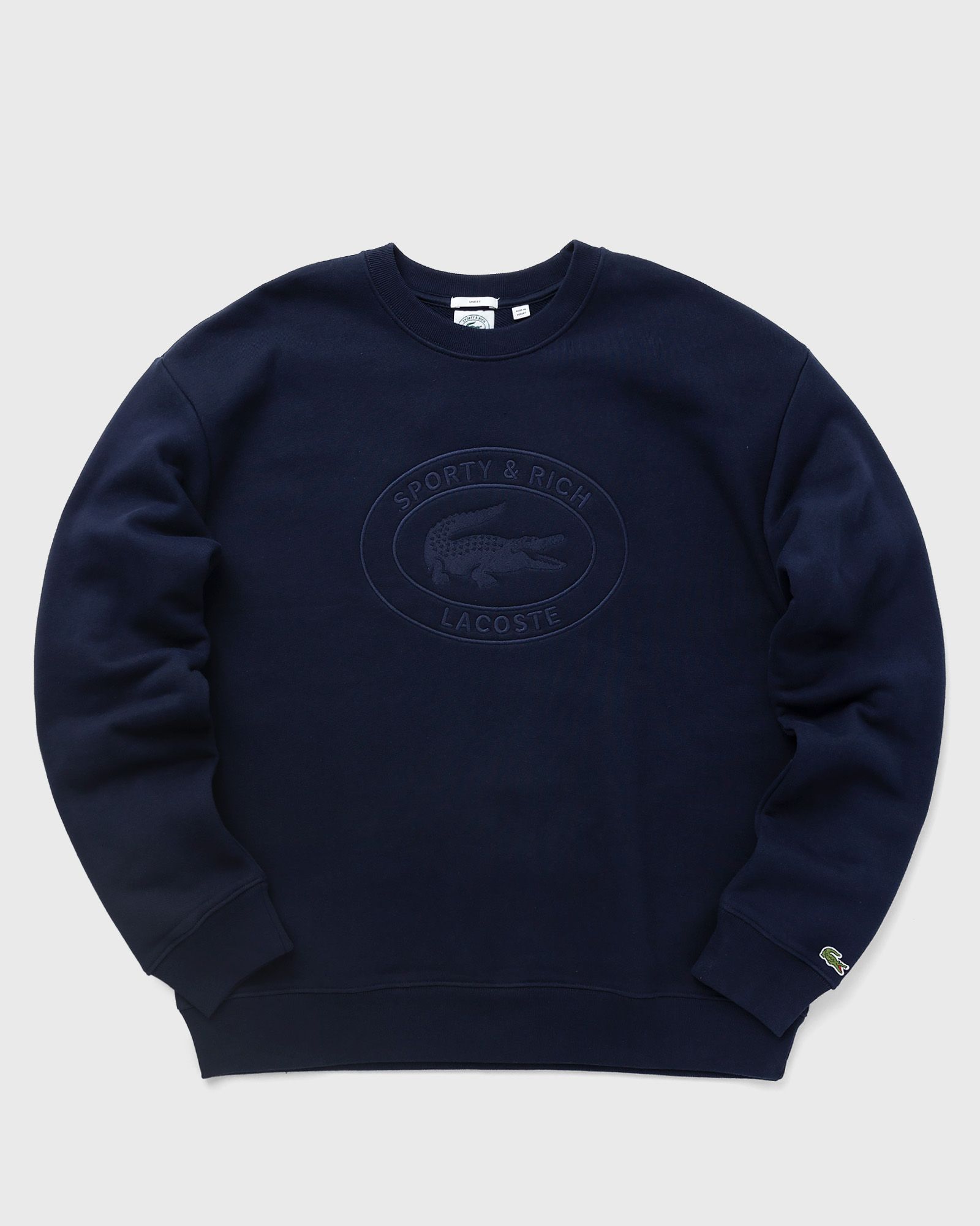 Lacoste Oval Logo Embroidered Crewneck