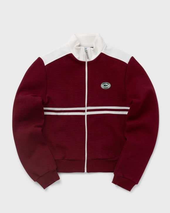 Sporty & Rich Lacoste Pique Track Jacket Red | BSTN Store