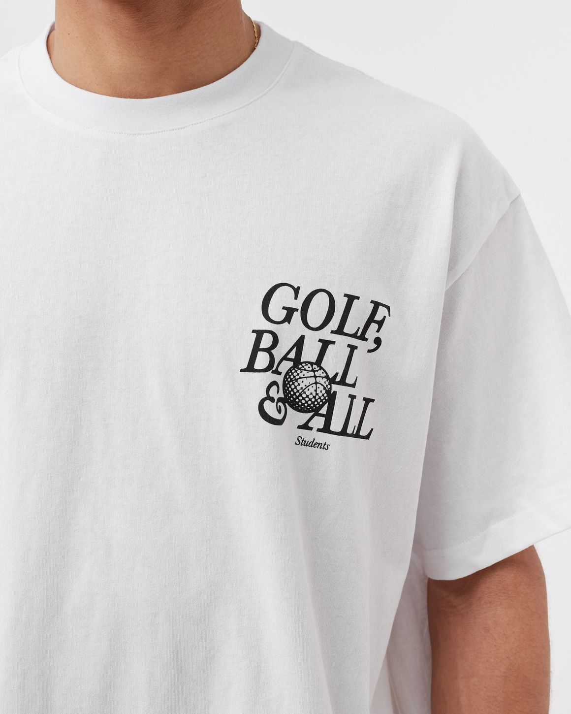 STUDENTS ゴルフ Tシャツ ホワイト Students Golf】サイエンスラボ Tシャツ | Awesome Golf