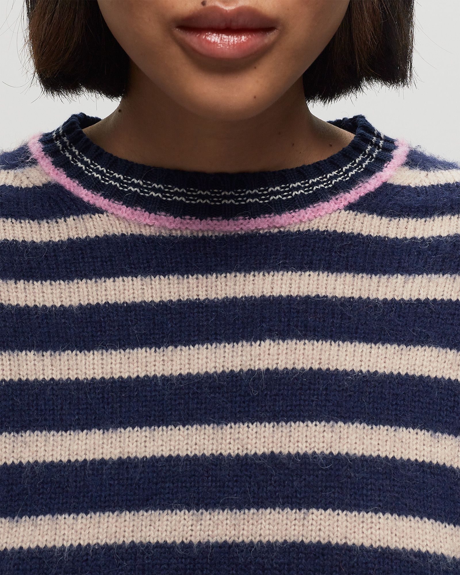 Shea, 1946 Alpaca Stripes Knit