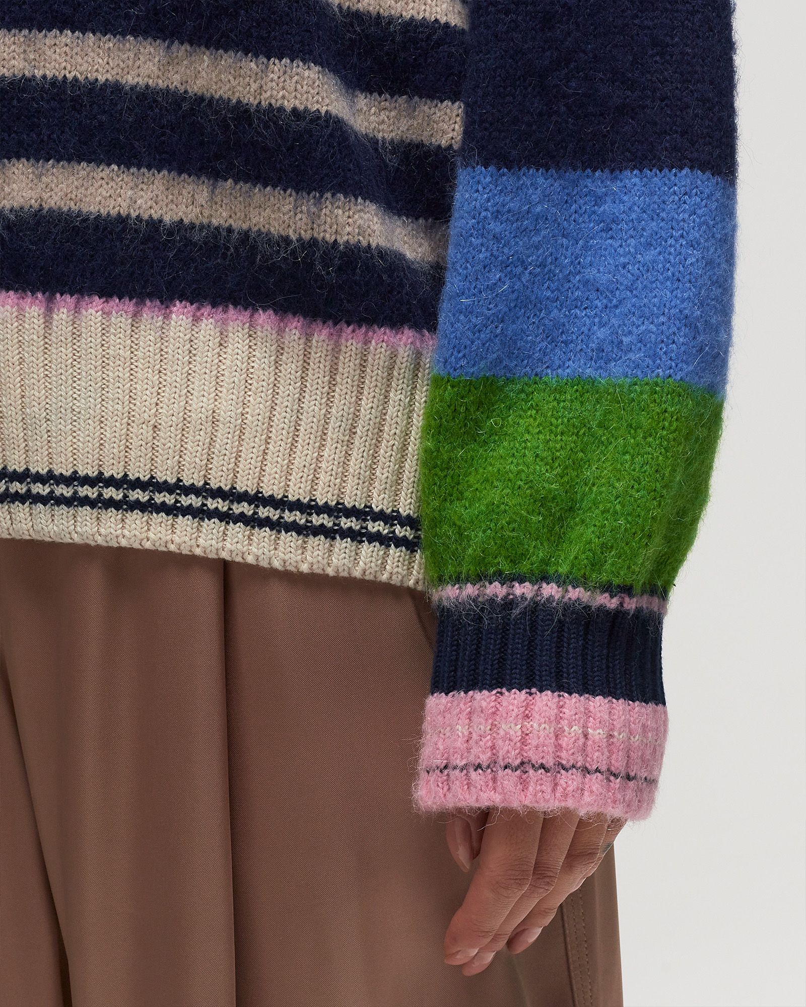 Shea, 1946 Alpaca Stripes Knit