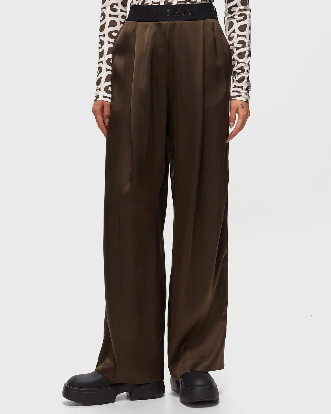 【関税込み】Stine Goya ラウンジパンツ Structured_Long_Pants-Pants-SG