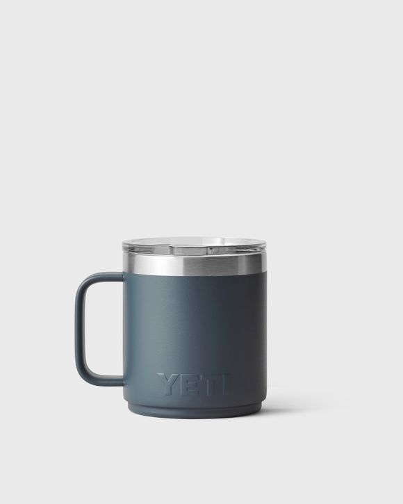 Yeti Rambler Blue insulated mug, 10 oz. Company Branded - mundoestudiante