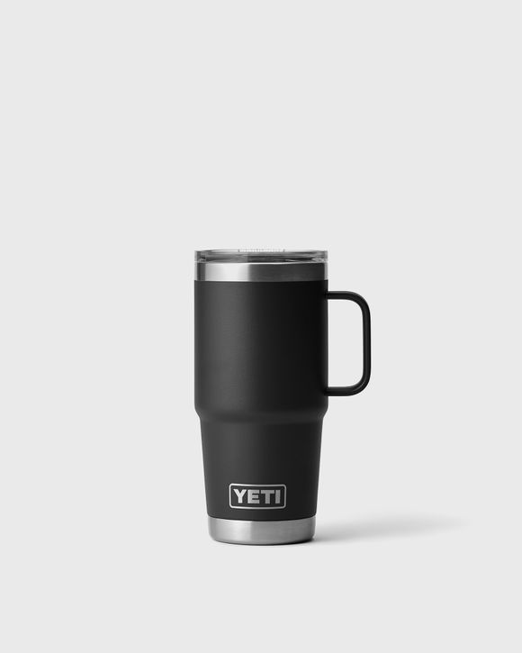 YETI Rambler 20 oz Travel Mug Black - Backcountry & Beyond