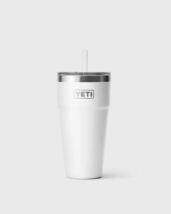 YETI 26 OZ STACKABLE CUP WITH STRAW LID White