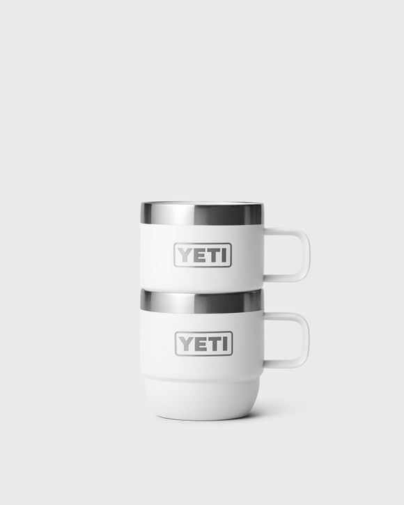 YETI Rambler 4 oz Stackable Cup, Stainless Steel, Vacuum Insulated  Espresso/Coffee Cup, 2 Pack, Black