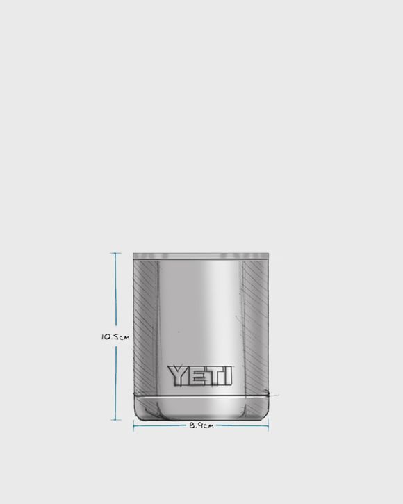Yeti Rambler Lowball Cup 10 oz Stainless Steel & Blue with Lid - Brand New