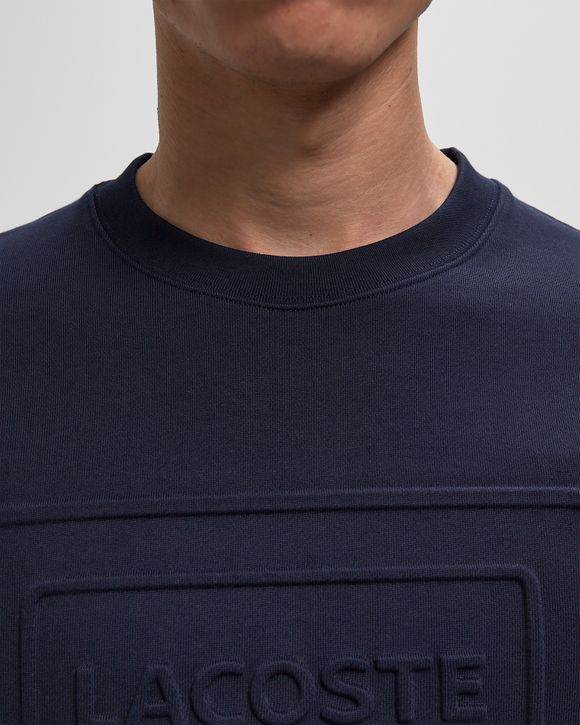 Embossed Fleece Sweatshirt