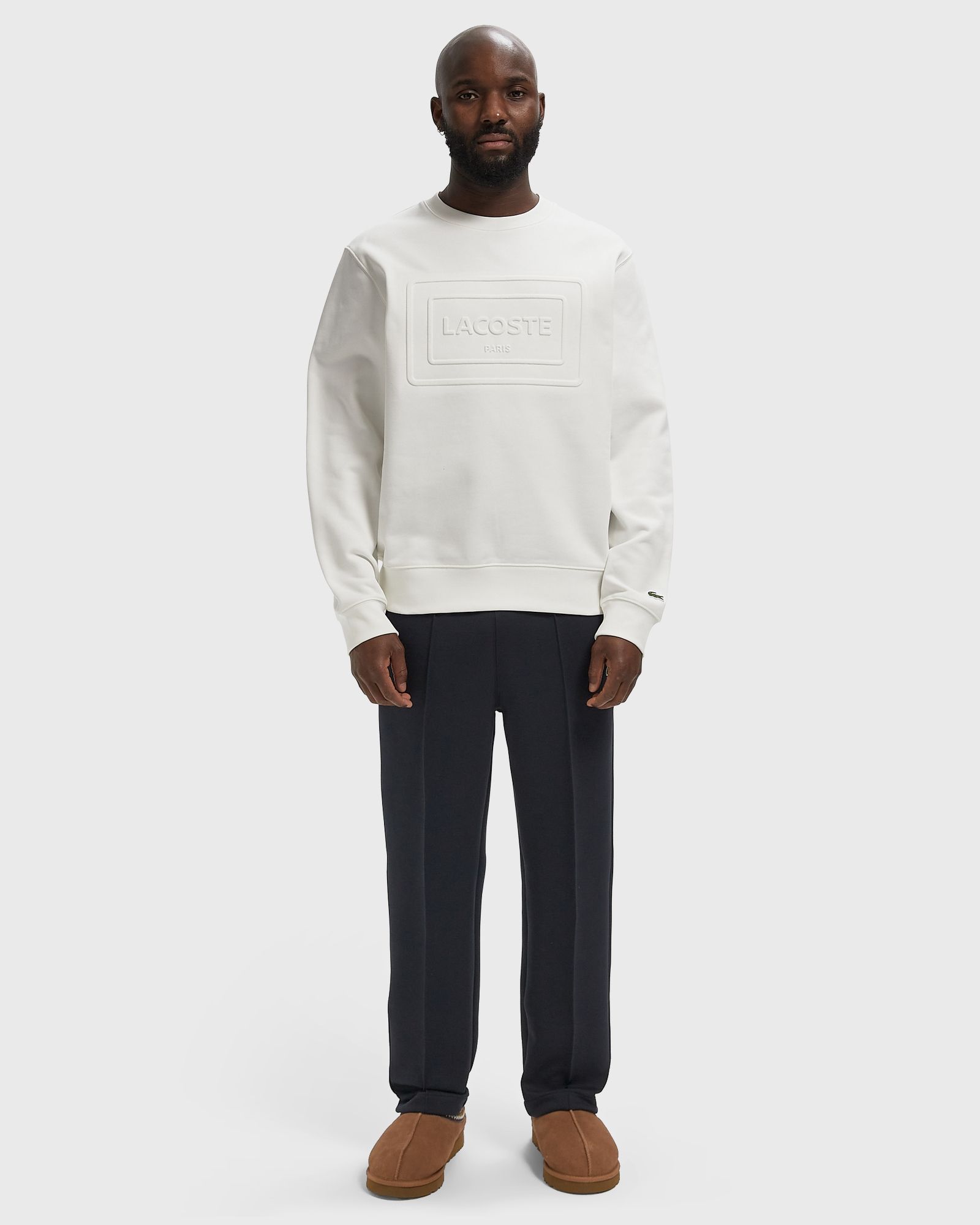 Embossed Fleece Sweatshirt