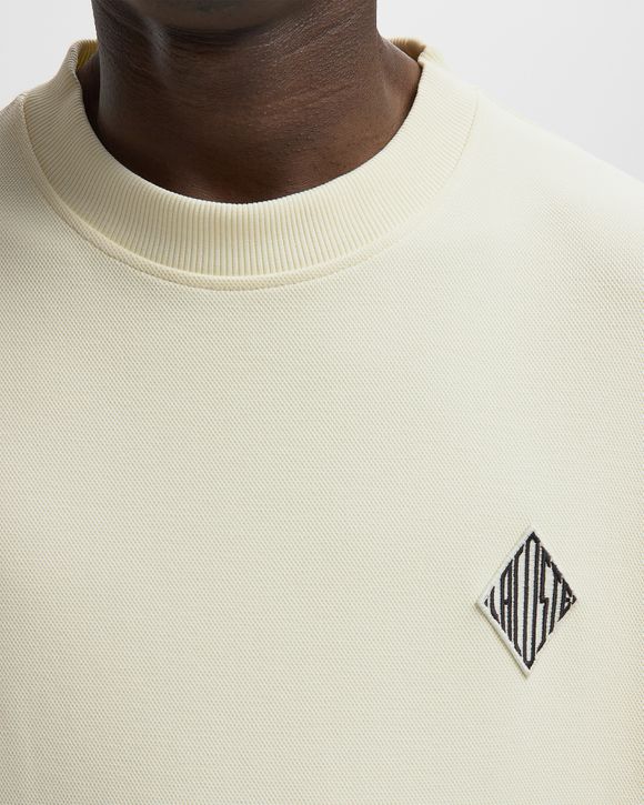 Double Face PiquÒ Badge Sweatshirt