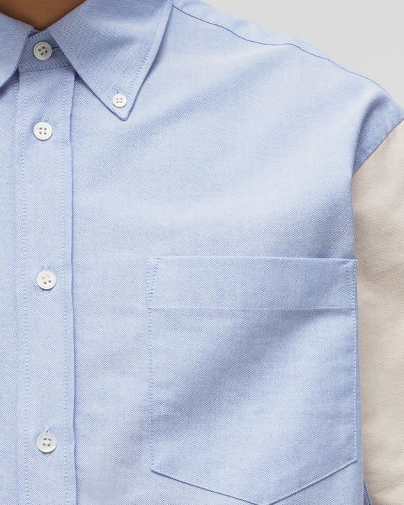 JW Anderson CLASSIC FIT PATCHWORK SHIRT Blue | BSTN Store