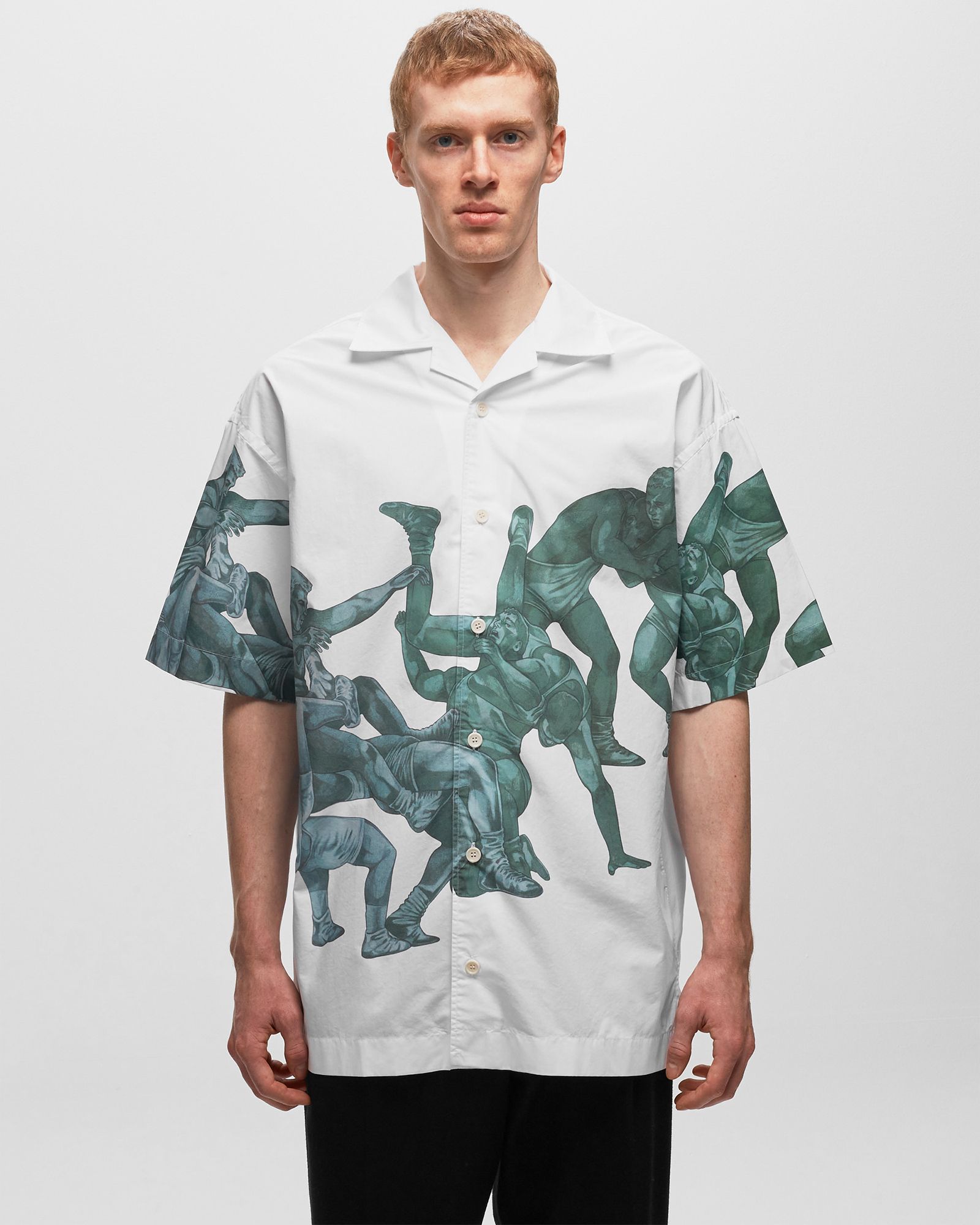POL PRINT SHORT SLEEVE SHIRT