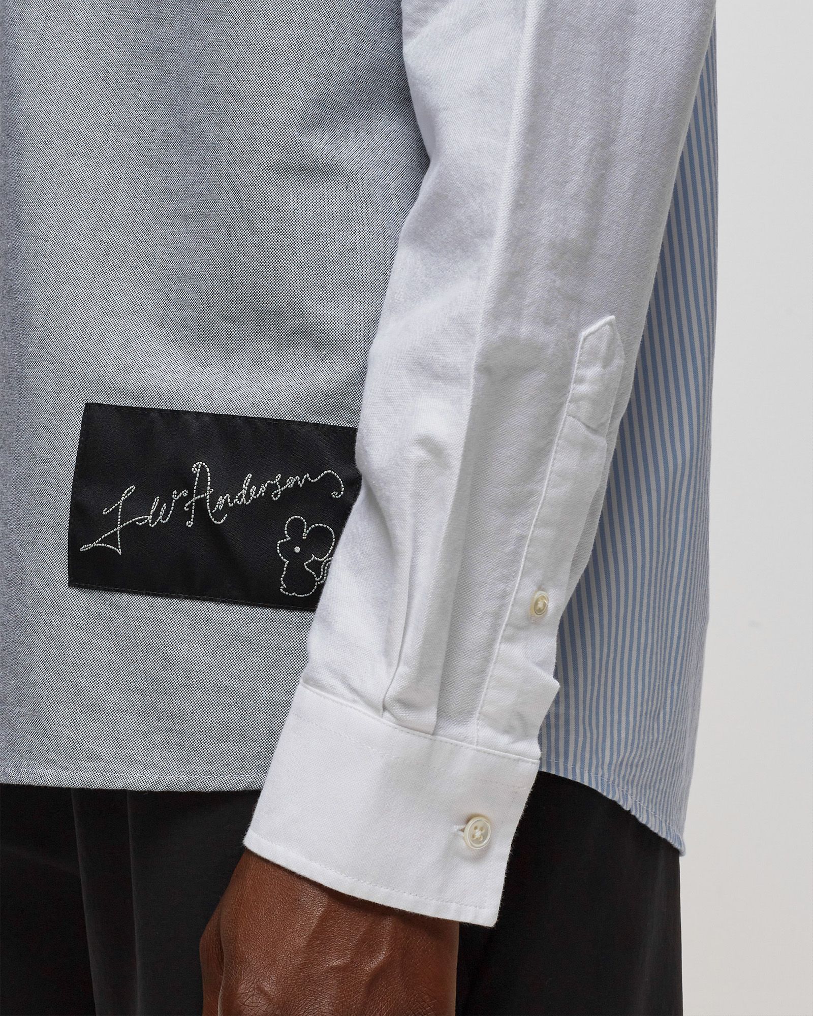 CLASSIC FIT PATCHWORK SHIRT