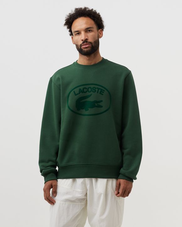 Lacoste discount jumper green