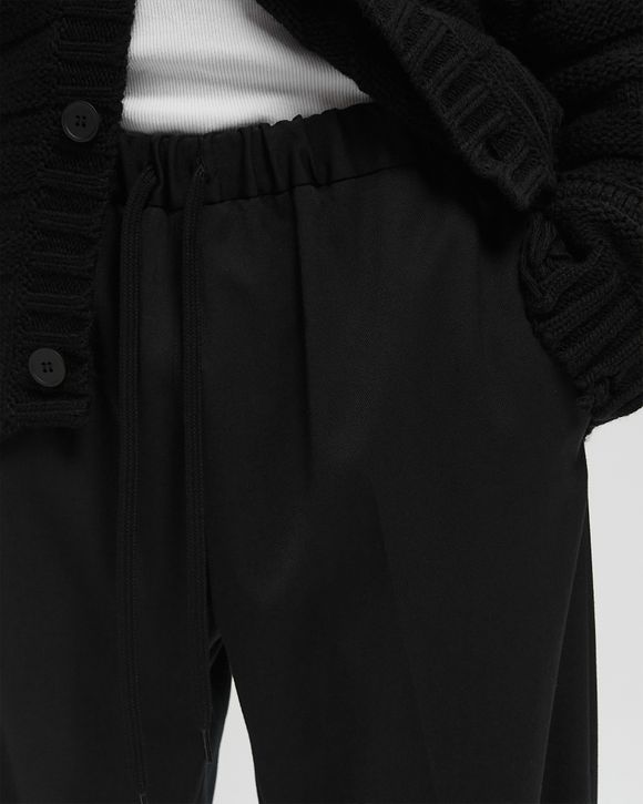 【関税＆送料込み】Mm6 Maison Margiela Black Cotton Pants Maison Margiela MM6 PANTS Black | BSTN Store