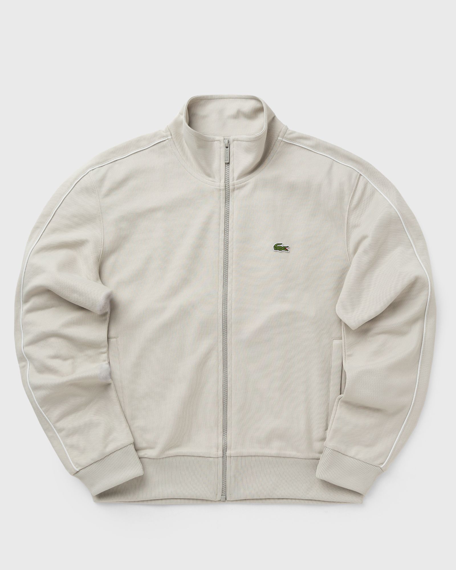 Lacoste PARIS PIQUÉ TRACK JACKET Beige | BSTN Store