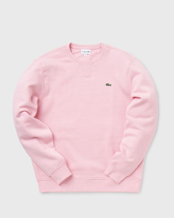 Lacoste sweatshirt clearance pink