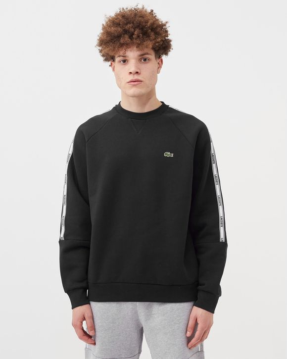 Lacoste tonal tape crew sweatshirt sale