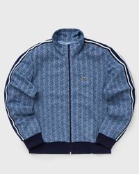 Lacoste PARIS MONOGRAM TRACKJACKET Blue | BSTN Store