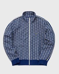 Lacoste PARIS MONOGRAM TRACKJACKET Blue | BSTN Store