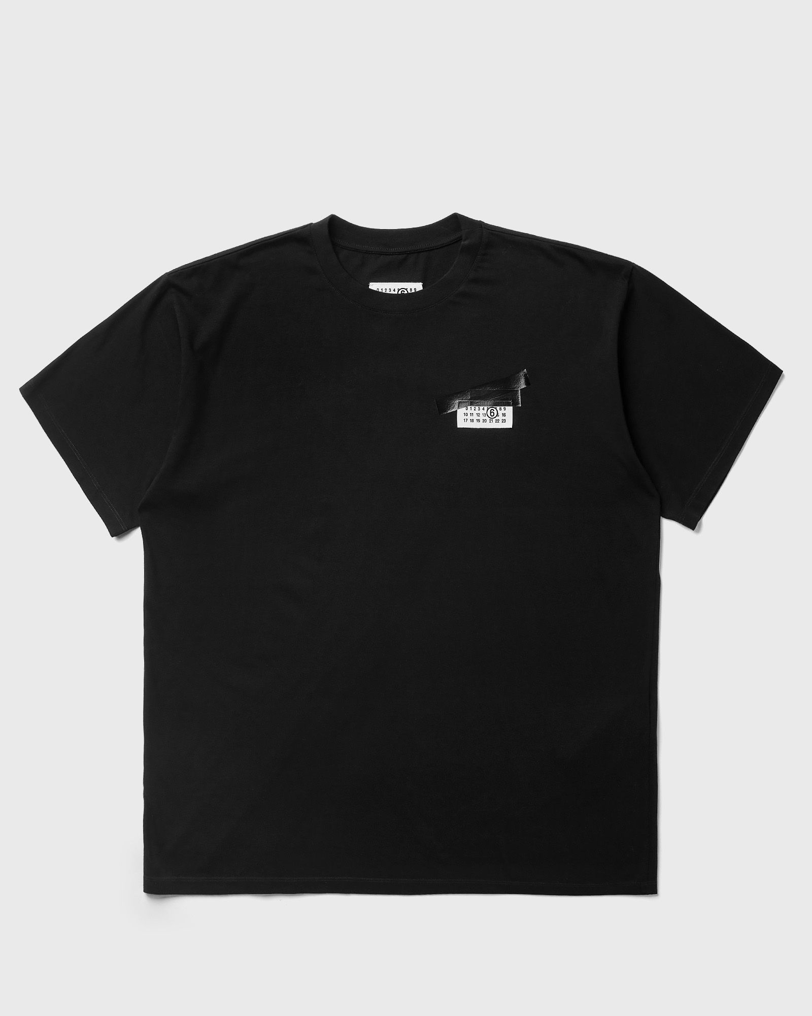 MM6｜SHORT-SLEEVED/SLEEVELESS (SH0GC0051 M20101 900) Maison Margiela MM6 TEE Black | BSTN Store