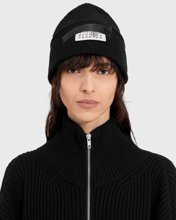 Maison Margiela MM6 BEANIE Black | BSTN Store