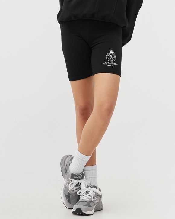 Crown Logo Shorts Black