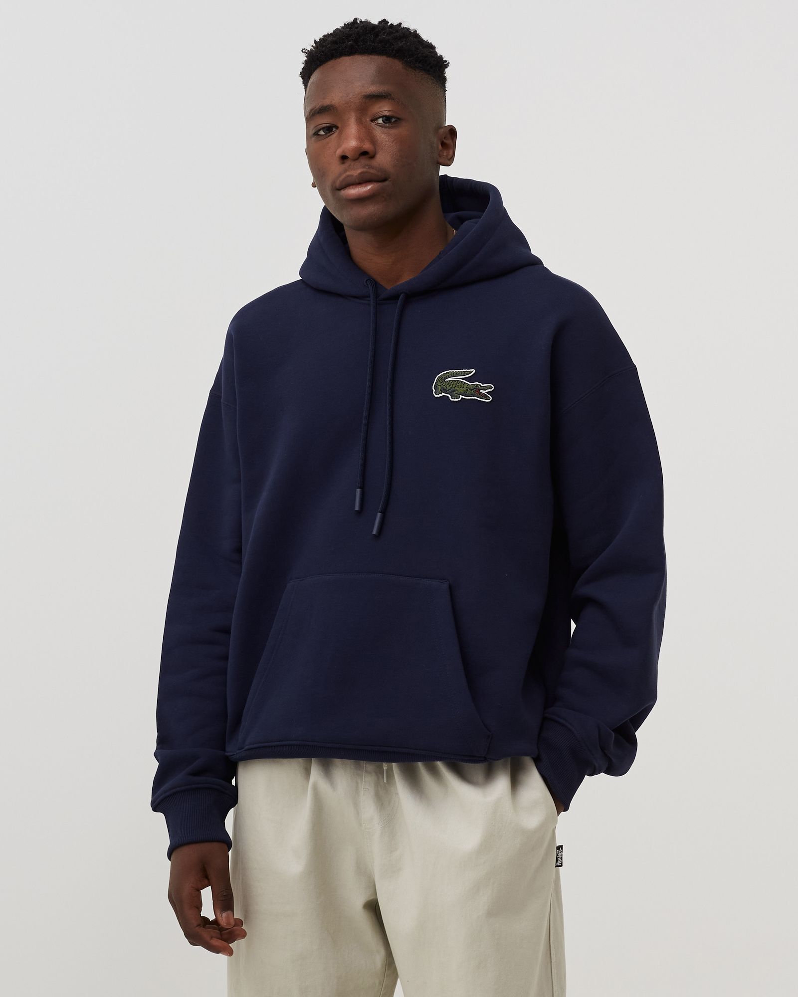 LOOSE FIT FLEECE HOODIE
