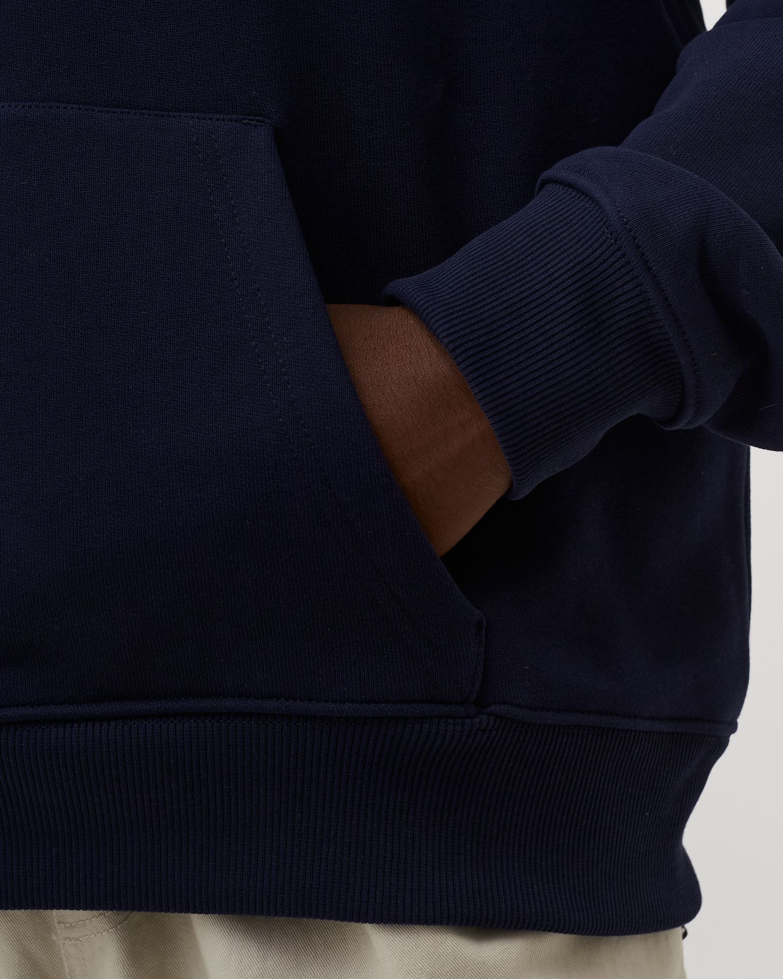 LOOSE FIT FLEECE HOODIE