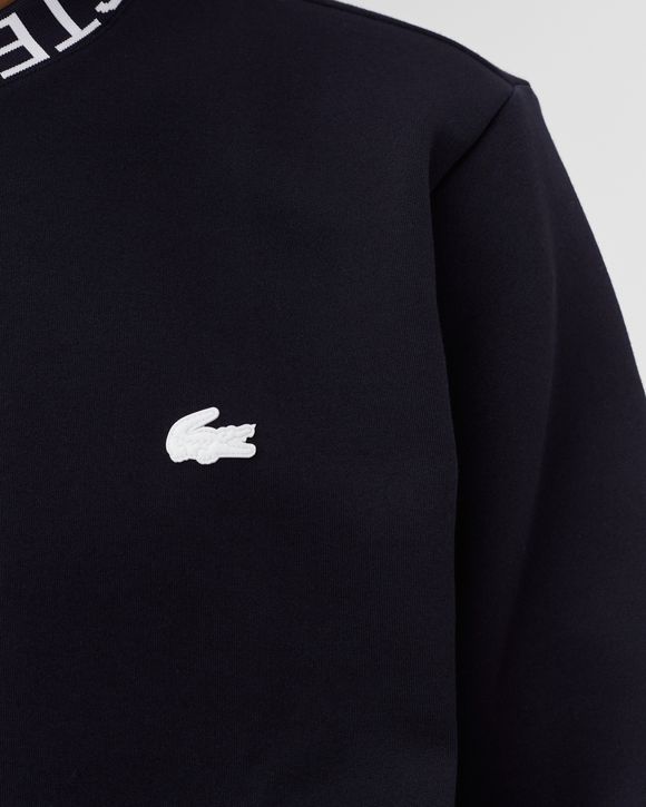 Lettered Crewneck Cotton Blend SWEATSHIRT